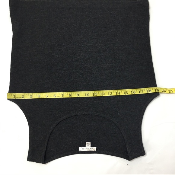 St. John wool blend grey knit tank top - Picture 8 of 8
